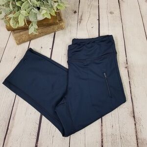 Athleta Dark Teal Capri leggings size small